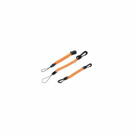 GUARDIAN PURE SAFETY GROUP ORANGE RETRACTABLE LANYARDS CC5PHSNPOR